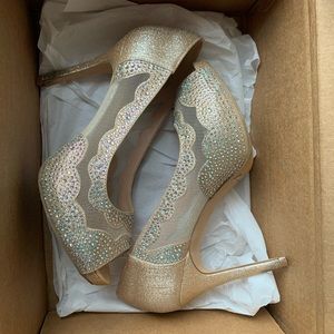 Rose Gold High heels